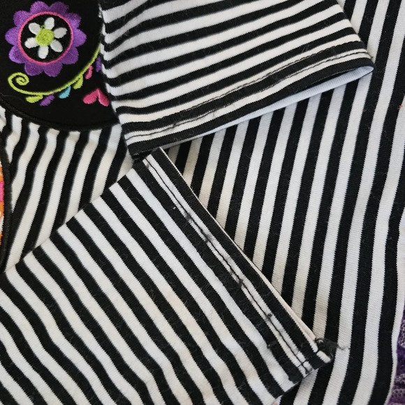 Rare editions skull calavera halloween tunic - Picture 5 of 5